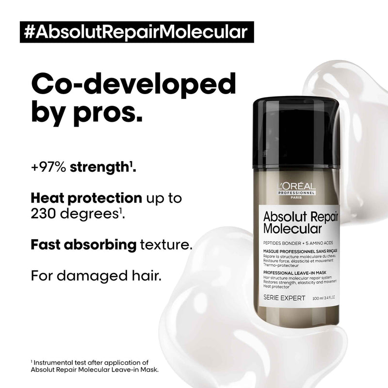 SE Absolut Repair Molecular Leave in Mask 100ml Loreal Professional - al basel cosmetics