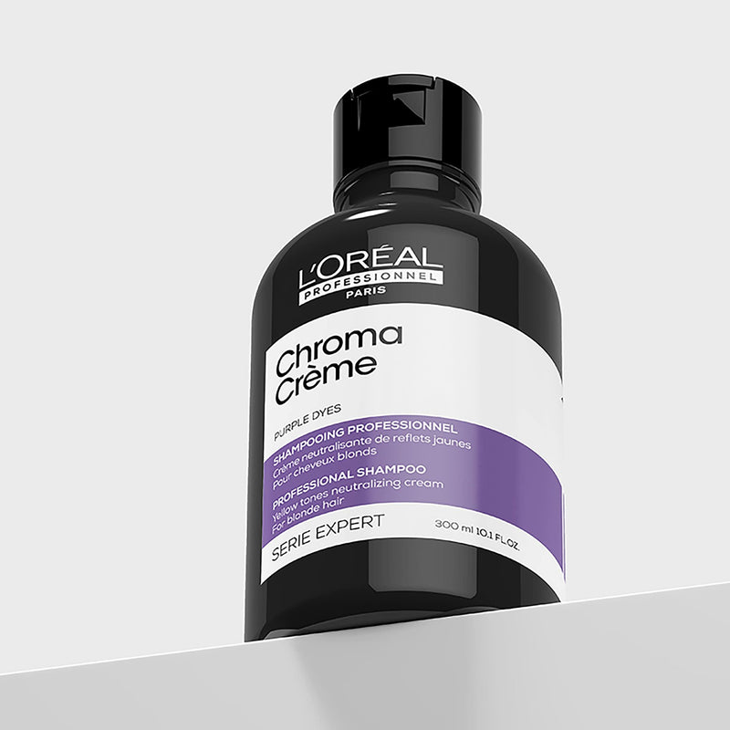 SE Chroma Creme Hair Shampoo 300ml Loreal Professional-loreal-hair shampoo -al basel cosmetics