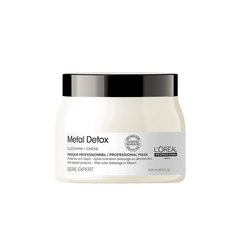 SE Metal Detox Hair Mask 500ml Loreal Professional - loreal mask - al basel cosmetics