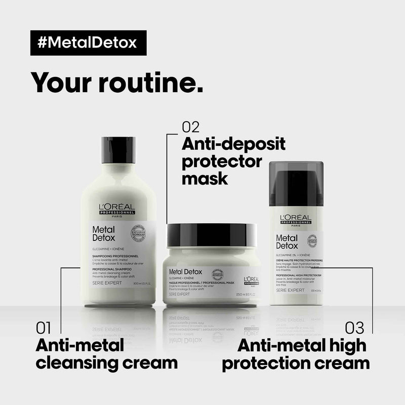 SE Metal Detox High Protection Cream 100ml Loreal Professional -loreal uae- al basel 