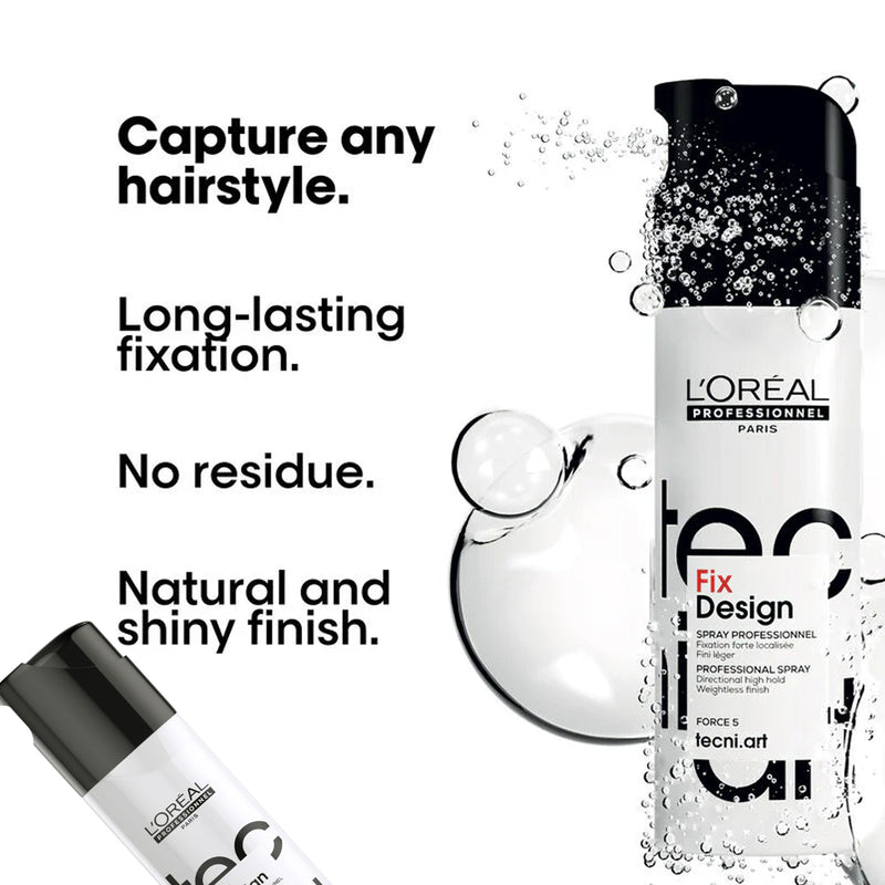Techni Art Fix Design Hair Spray Force 5 200ml Loreal Professional -loreal spray - loreal uae - al basel cosmetics
