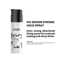 Techni Art Fix Design Hair Spray Force 5 200ml Loreal Professional -loreal spray - loreal uae - al basel cosmetics