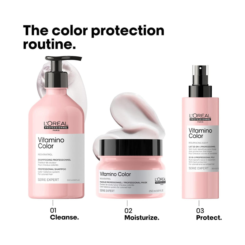 Vitamino Color 10 in 1 Hair Milk Leave in Treatment 190ml Loreal Professional- al basel cosmetics