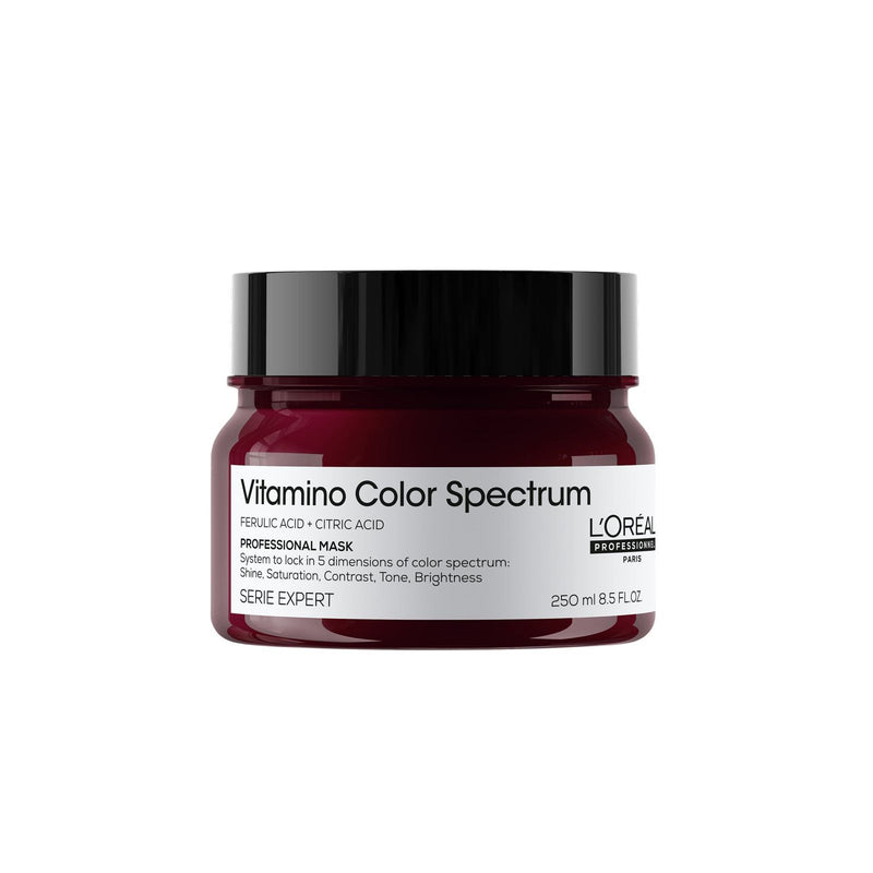 Vitamino Color Spectrum Mask 250 ml – L’Oréal Professionnel Rinse‑Off Mask  - Serie Expert - loreal UAE - hair mask - rinse off hair mask loreal - vitamino color spectrum hair mask - Al Basel - Dubai - UAE - hair care