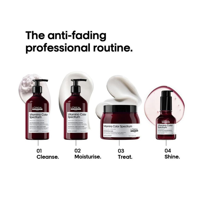 Vitamino Color Spectrum Mask 500 ml – L’Oréal Professionnel Rinse‑Off Mask | Serie Expert - vitamino hair mask - color treated hair mask - rinse off mask - loreal UAE - loreal rinse off mask - UAE - Al Basel