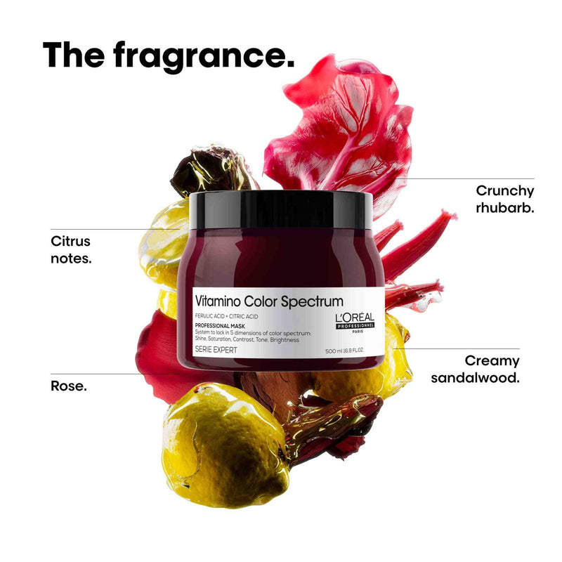 Vitamino Color Spectrum Mask 500 ml – L’Oréal Professionnel Rinse‑Off Mask | Serie Expert - vitamino hair mask - color treated hair mask - rinse off mask - loreal UAE - loreal rinse off mask - UAE - Al Basel