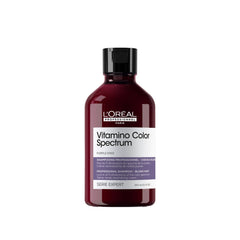 Vitamino Color Spectrum Purple Shampoo 300ml – Loreal Professionnel - Yellow Tone Neutralizing Shampoo - shampoo - loreal shampoo - loreal UAE - shampoo for blond hair - shampoo for color treated hair - vitamino color spectrum purple dyes - Al Basel - UAE