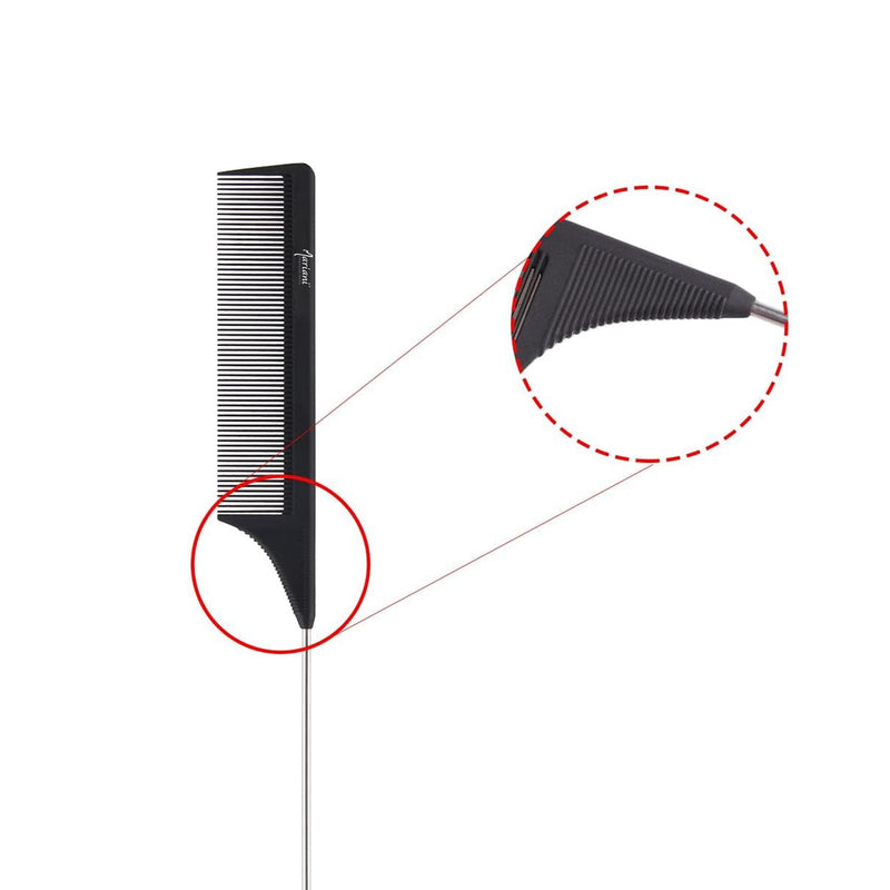 Professional Salon Barber Use Mariani Steel Tail Comb - al basel cosmetics