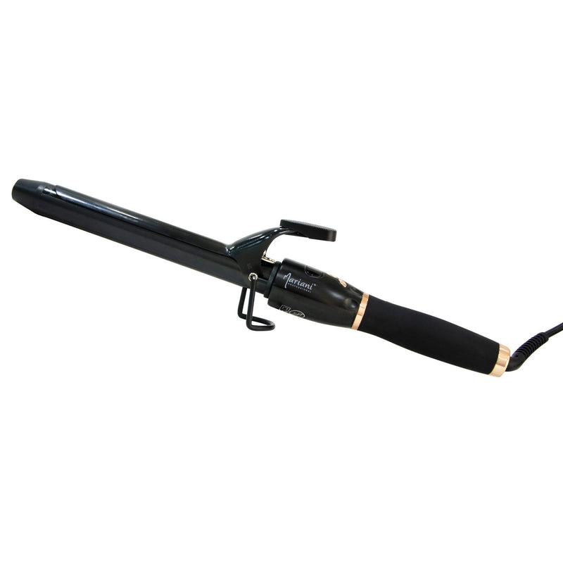 Mariani Hair Curling Iron Black 22z - al basel cosmetics - hair styling tools - hair styling equipment - Curling wand - Hair curler - Curl iron - Curling tool - Mariani - Professional hair styling tool - hair care - hair styler - UAE