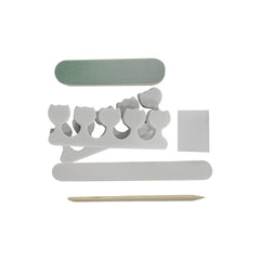 Disposable Manicure Pedicure 6 Pcs Tools Set 718 Mira-NAIL TOOLS-ALBASEL COSMETICS