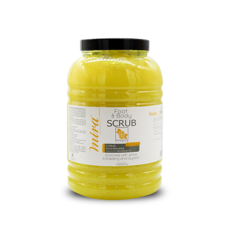 Mira Foot and Body Scrub 5Ltr - Citrus - al basel cosmetics