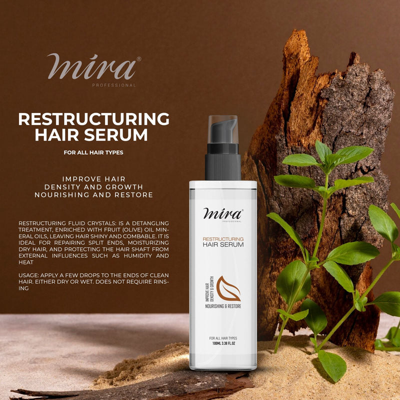 Restructuring Hair Serum 100ml Mira - al basel cosmetics