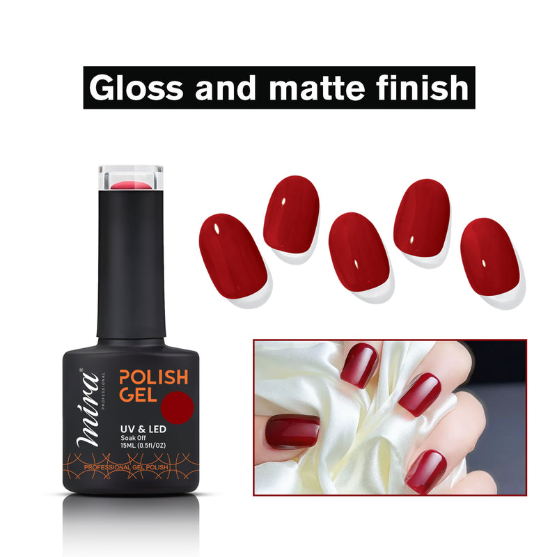 Nail Art Gel Nail Polish 15ml #018 Mira Professional - al basel - nail art - nail polish