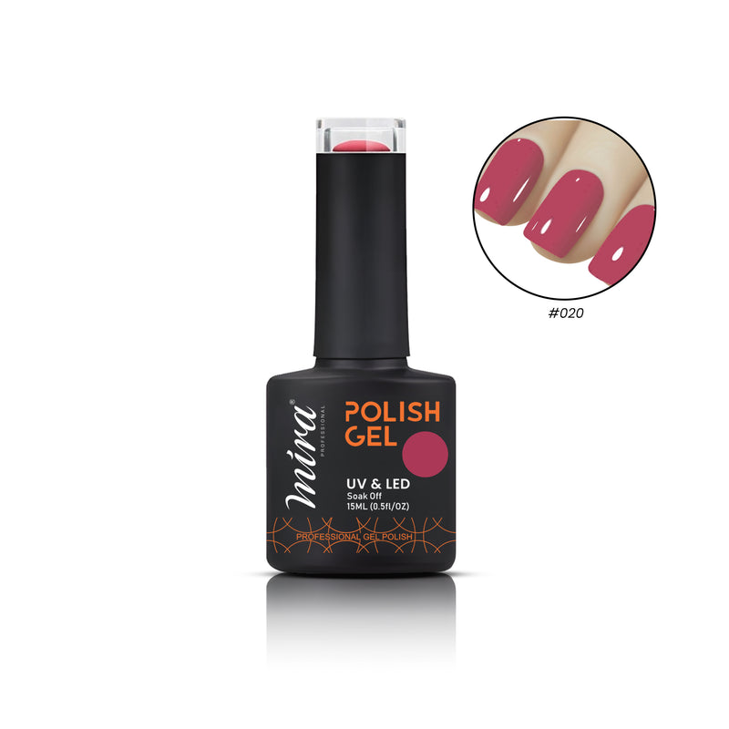 Nail Art Gel Nail Polish 15ml #020 Mira Professional - al basel - nail art - nail polish