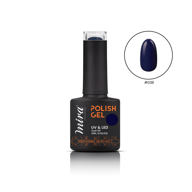 Nail Art Gel Nail Polish 15ml #038 Mira Professional- al basel - nail art - nail polish