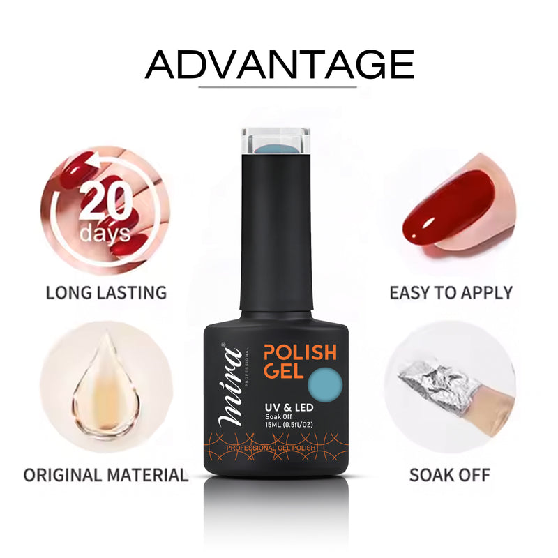 Nail Art Gel Nail Polish 15ml #042 Mira Professional- al basel - nail art - nail polish