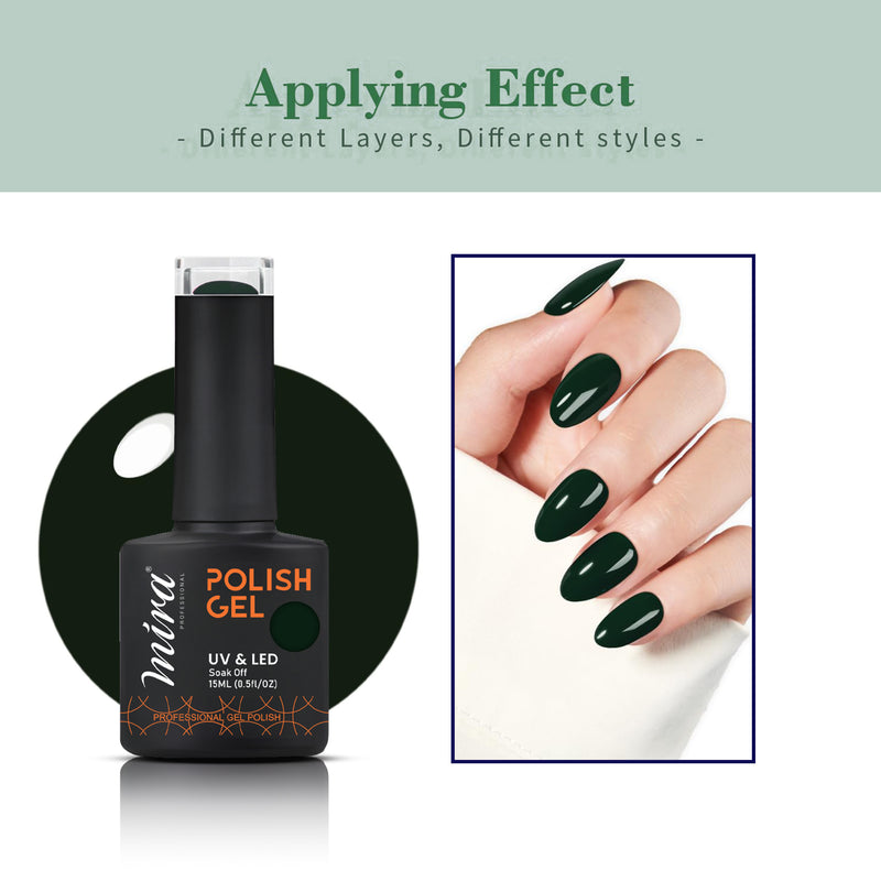 Nail Art Gel Nail Polish 15ml #044 Mira Professional- al basel - nail art - nail polish