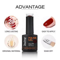 Nail Art Gel Nail Polish 15ml #054 Mira Professional- al basel - nail art - nail polish