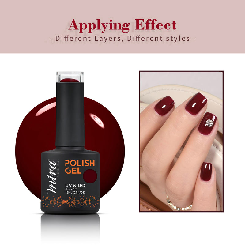 Nail Art Gel Nail Polish 15ml #055 Mira Professional- al basel - nail art - nail polish