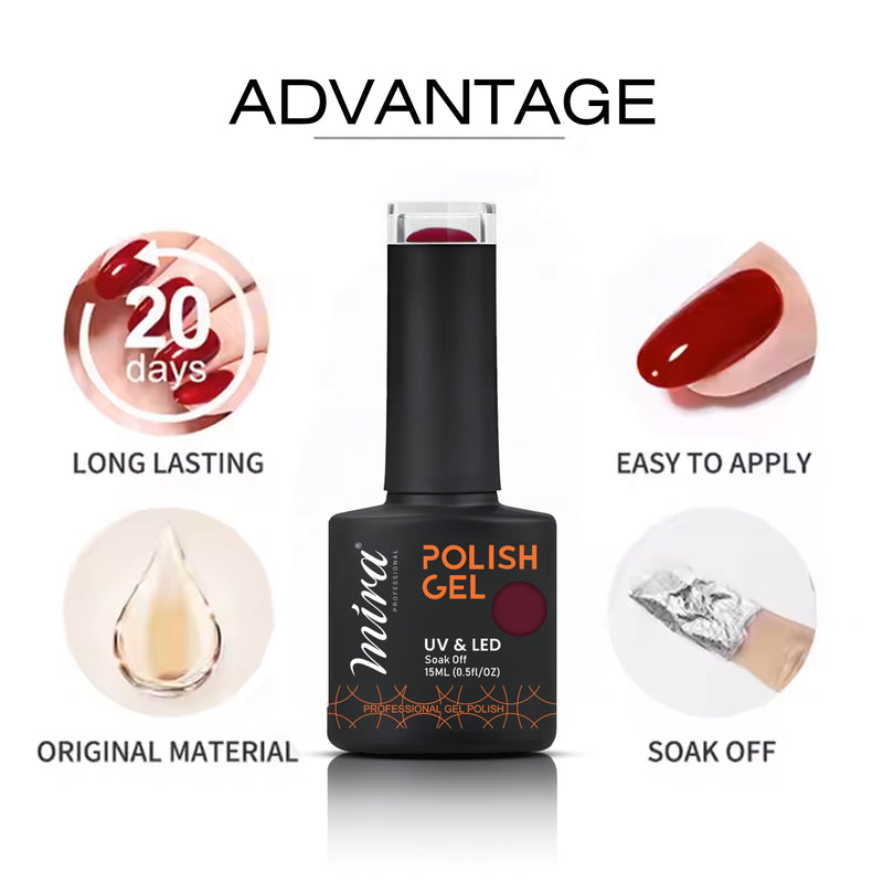 Nail Art Gel Nail Polish 15ml #057 Mira Professional- al basel - nail art - nail polish