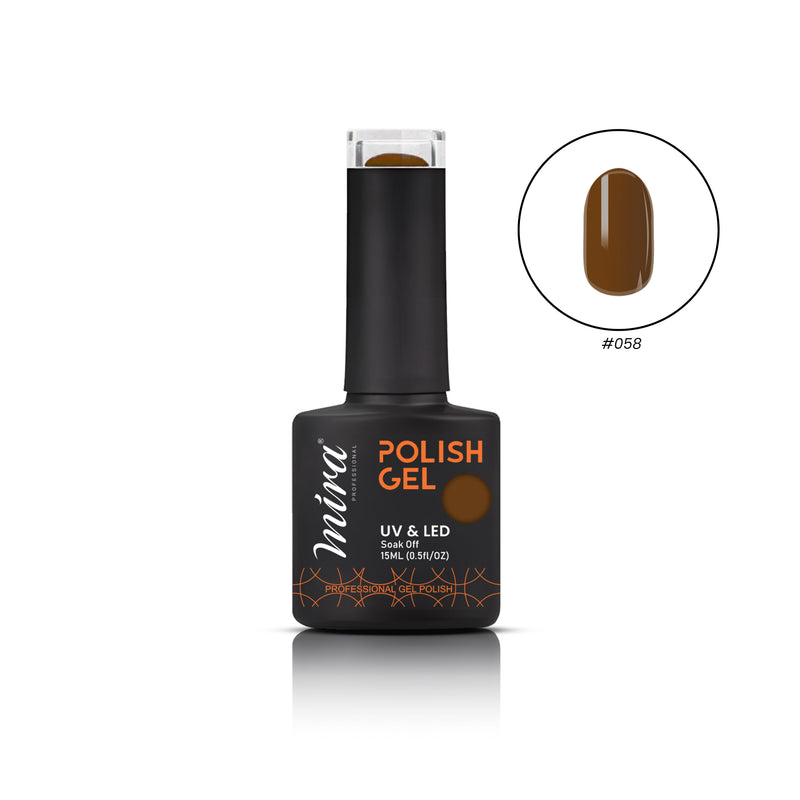 Nail Art Gel Nail Polish 15ml #058 Mira Professional- al basel - nail art - nail polish