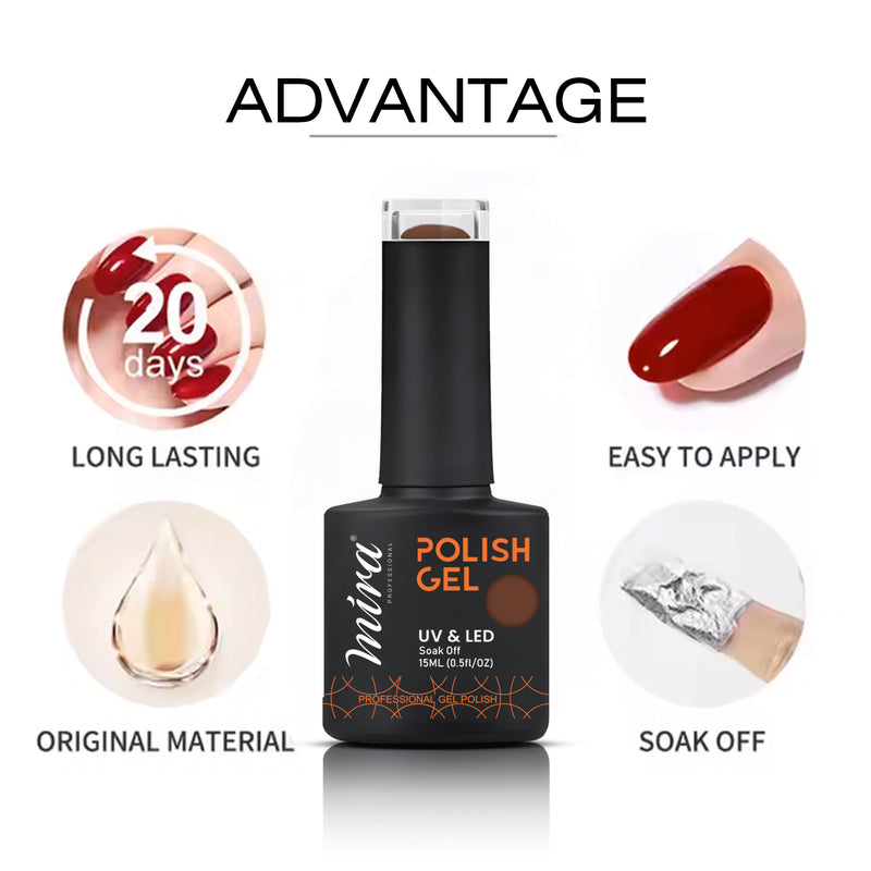 Nail Art Gel Nail Polish 15ml #059 Mira Professional- al basel - nail art - nail polish