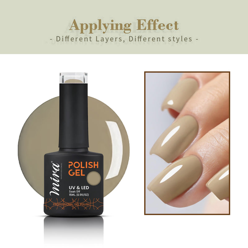 Nail Art Gel Nail Polish 15ml #062 Mira Professional- al basel - nail art - nail polish