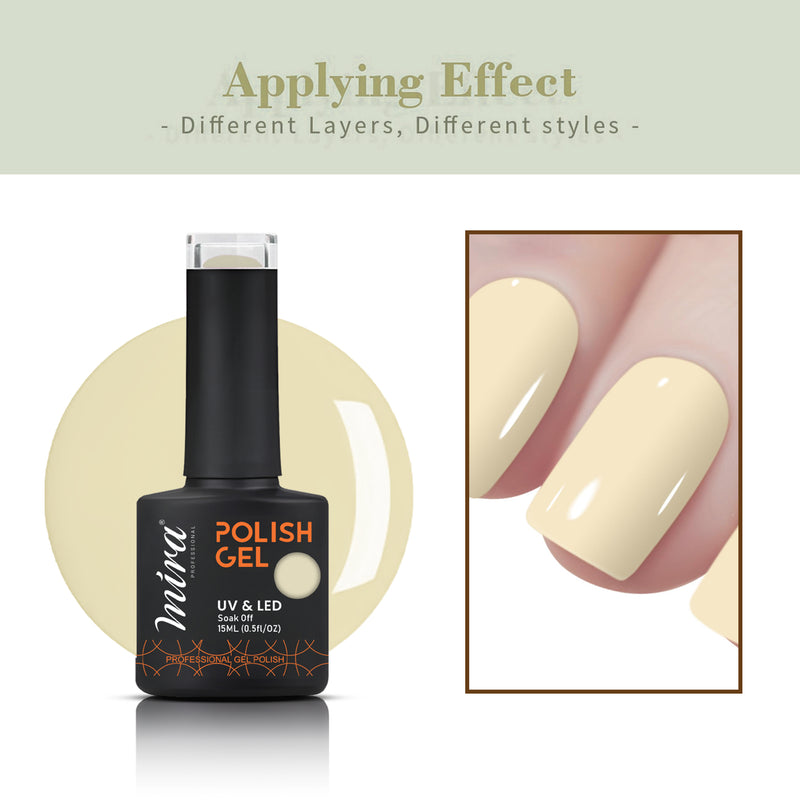 Nail Art Gel Nail Polish 15ml #063 Mira Professional- al basel - nail art - nail polish