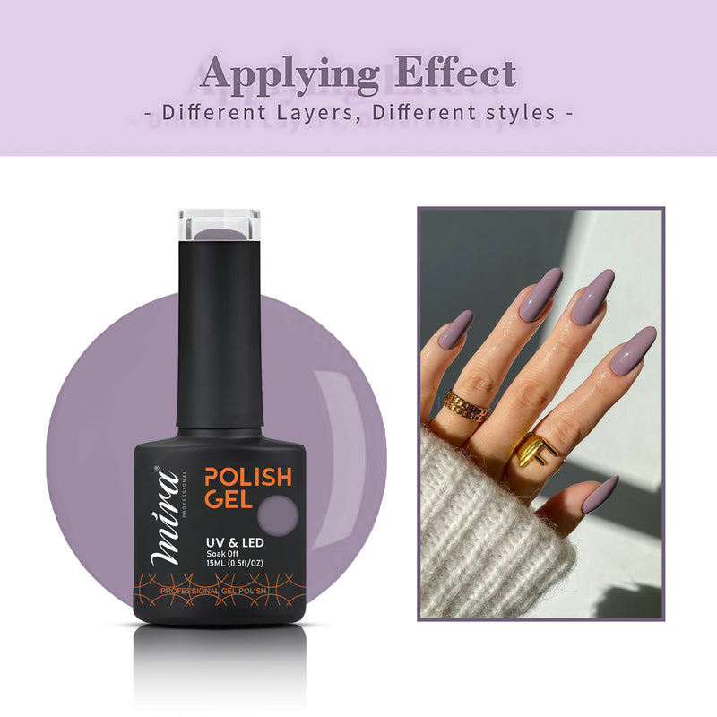Nail Art Gel Nail Polish 15ml #066 Mira Professional- al basel - nail art - nail polish - gel nail polish - best gel nail polish in UAE - Acrylic gel nail polish