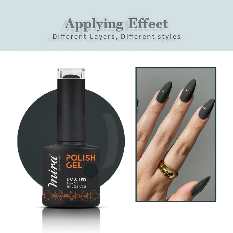 Nail Art Gel Nail Polish 15ml #067 Mira Professional- al basel - nail art - nail polish - gel nail polish - best nail polish in UAE