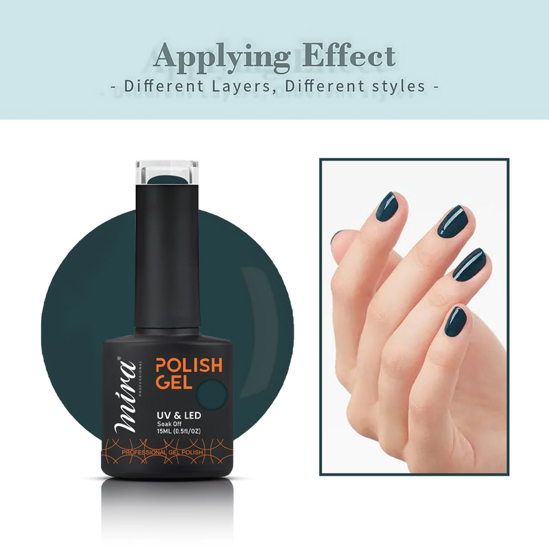 Nail Art Gel Nail Polish 15ml #068 Mira Professional- al basel - nail art - nail polish - gel nail polish - best nail polish in UAE