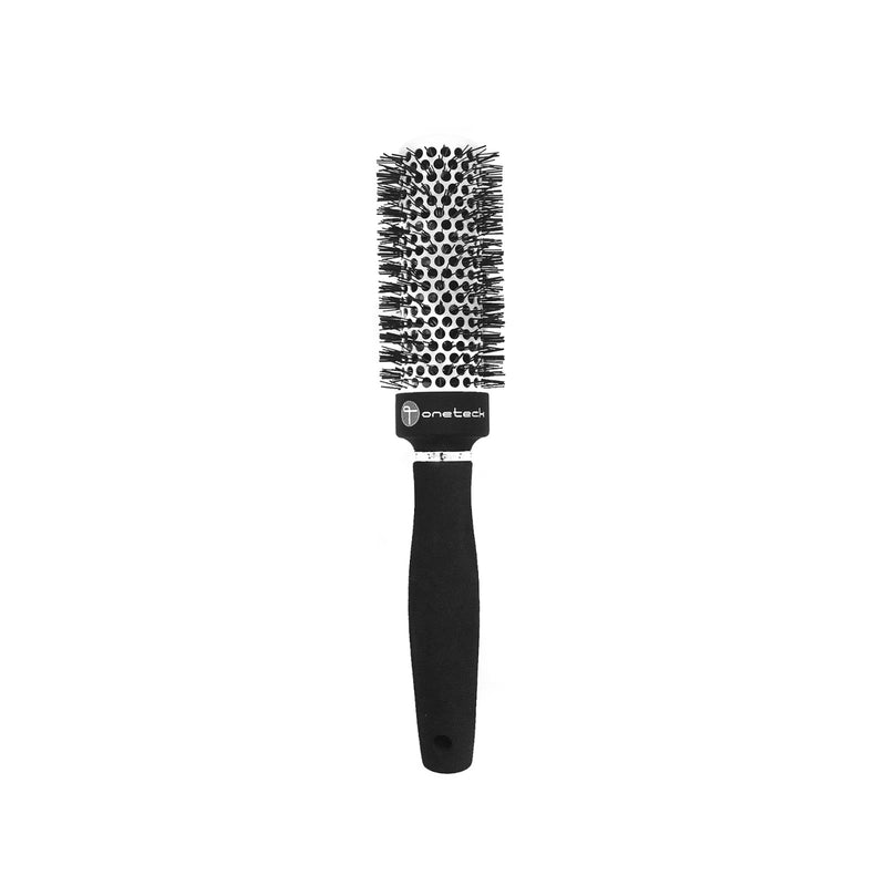 Hair brush Oneteck ceramic black 33mm - al basel cosmetics