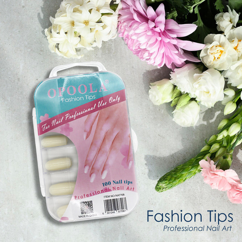 Opoola Fashion Professional Nail Tips 100pcs