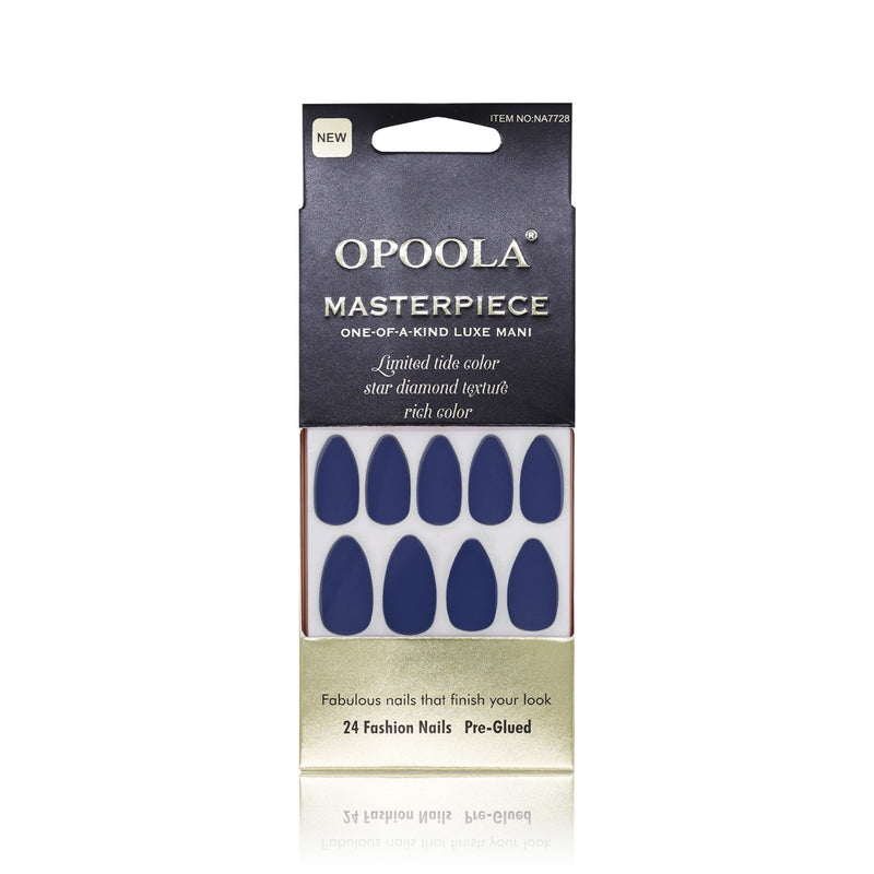 Opoola Pre Glued Fashion Nail Extension Nail Tips 24 Pieces - nail tips - al basel cosmetics