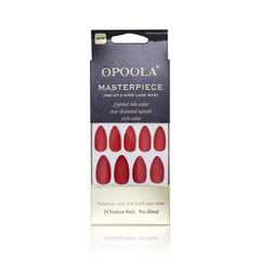 Opoola Pre Glued Fashion Nail Extension Nail Tips 24 Pieces - nail tips - al basel cosmetics