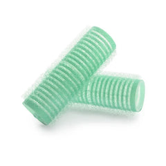 Plastic Self Grip Hair Rollers Green 10pcs
