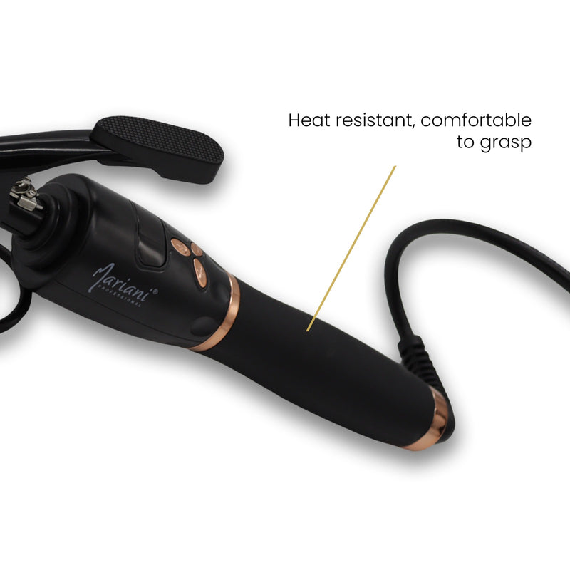 Premium Mariani Extra Long Barrel Curling Iron 13# - al basel cosmetics - hair styling tools - hair styling equipment - Curling wand - Hair curler - Curl iron - Curling tool - Mariani - Professional hair styling tool - hair care - hair styler - UAE