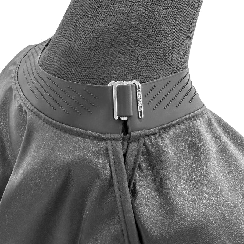 Professional Waterproof Black Barber Cape for Adults Apron AC1371X 6-barber cape-apron-albasel cosmetics