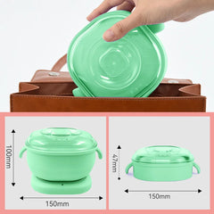 Green Silicone Wax Heater with Soft Grip Handle | Professional Hair Removal - silicone wax warmer - wax warmer for salon and home use - travel friendly wax warmer - wax heater - easy to handle wax heater - Al Basel - UAE - professional wax warmer