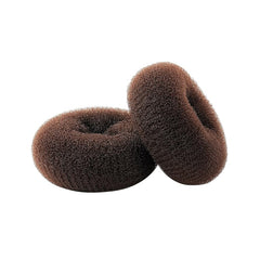 Salon Spa Professional Hair Donut for Hair Styling 6pcs Package Brown