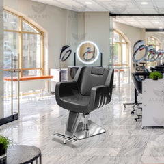 Professional Hydraulic Ladies Chair Black - albasel cosmetics