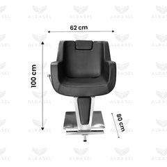 Professional Hydraulic Ladies Chair Black - albasel cosmetics