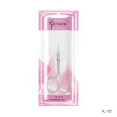 Professional Stainless Steel Eyebrow and Cuticle Scissor 722 Mariani 2 Pcs
