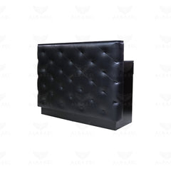 Reception Desk Black High Quality - albasel cosmetics