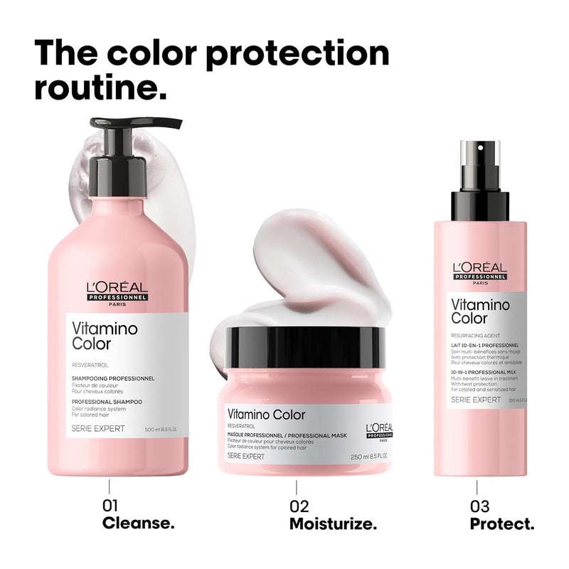 SE Vitamino Color Hair Mask 250ml Loreal Professional - loreal hair mask - al basel cosmetics