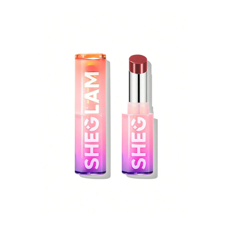 SHEGLAM Mirror Kiss High Shine Lipstick High Key | Glossy Hydrating Lipstick - High shine lipstick Dubai - Sheglam lipstick Abu Dhabi - Al Basel Cosmetics - Sheglam UAE