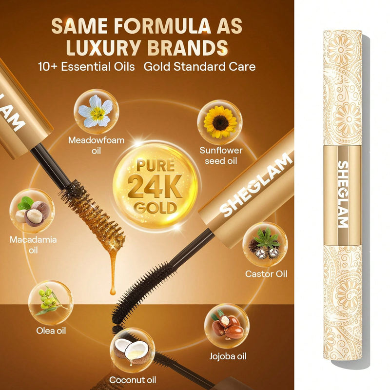 24K Multi-Effect Lash Lengthening & Volumizing Mascara SHEGLAM - sheglam UAE - mascara - Al Basel Cosmetics