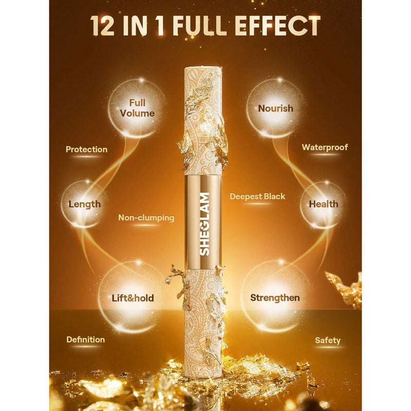 24K Multi-Effect Lash Lengthening & Volumizing Mascara SHEGLAM - sheglam UAE - mascara - Al Basel Cosmetics