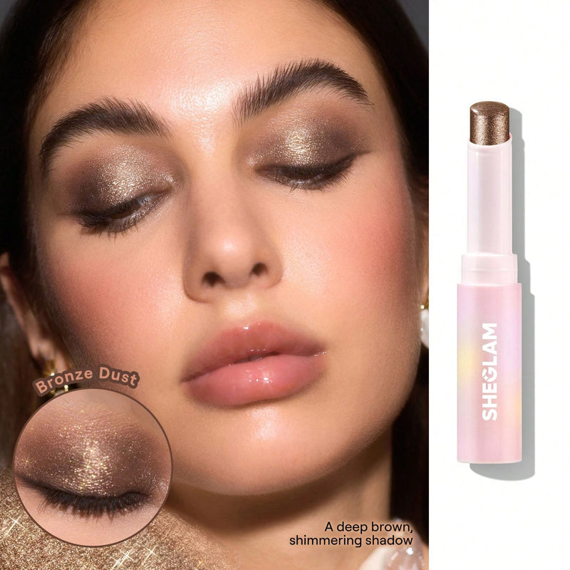SHEGLAM Crystal Jelly Glaze Stick Bronze Dust | Sun-Kissed Lip & Cheek Tint – Al Basel UAE - Lipstick - Al Basel Cosmetics - UAE