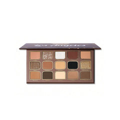SHEGLAM Matinée In L.A. Eyeshadow Palette – 15 Shade Sunset Inspired Palette - Matinee In LA palette Al Basel Cosmetics - 15 shade SHEGLAM warm eyeshadow palette - shimmer and matte eye palette - Al Basel Cosmetics